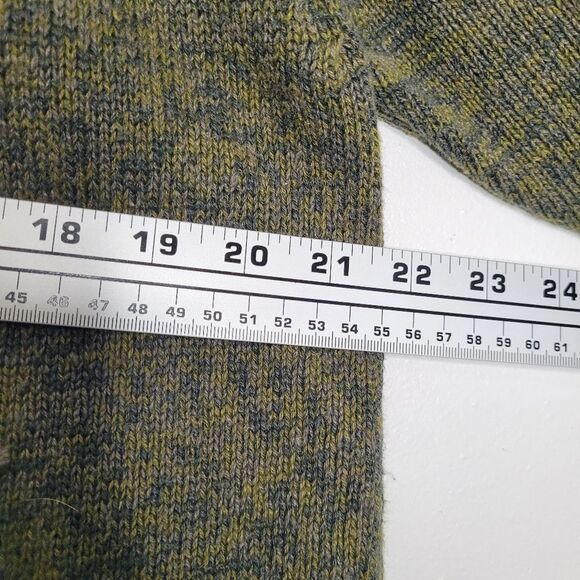 Vintage heirloom collectible y2k fairisle zip front goblincore cabin sweater L - Picture 4 of 5